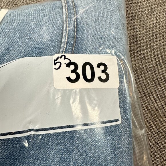 NEW! Mens Arizona Jean Advance Flex 360 Straight Jeans $50 Split Cut Knees 36X29 - Picture 13 of 13